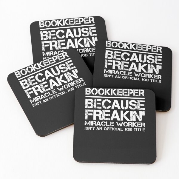 Item preview, Bookkeeper Miracle Worker designed and sold by clickmostro.