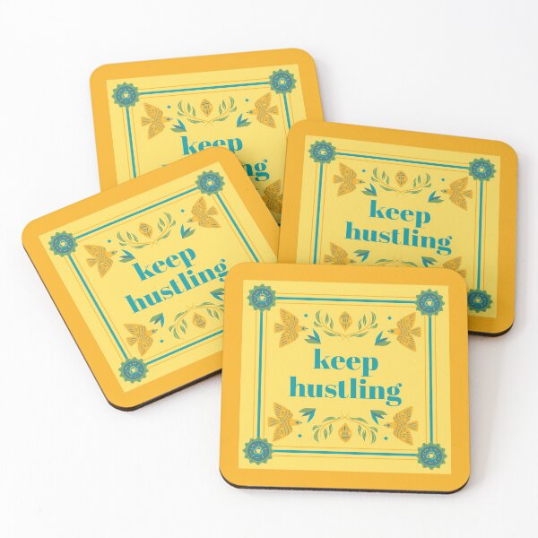 Item preview, Keep Hustling Quote around Birds designed and sold by KBdesigns10.