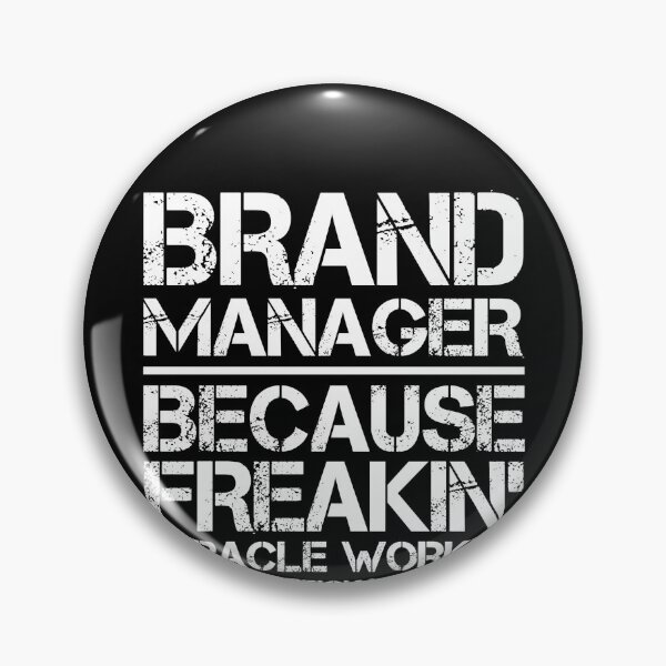 Item preview, Brand Manager Miracle Worker designed and sold by clickmostro.