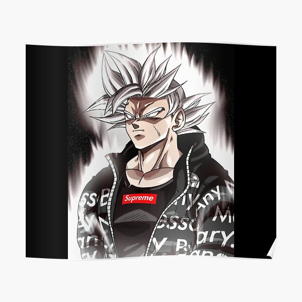 Goku Drip Posters Redbubble Goku Drip Posters Redbubble