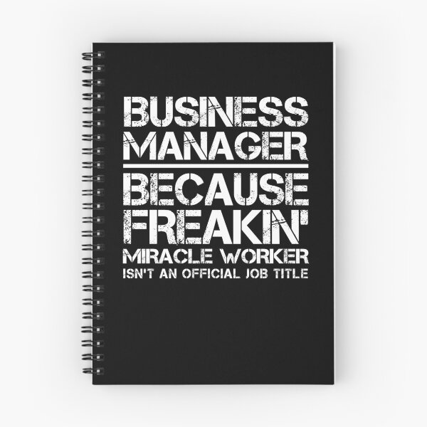 Item preview, Business Manager Miracle Worker designed and sold by clickmostro.