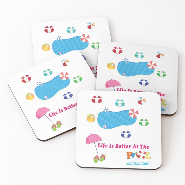 Item preview, Life is Better at The Pool designed and sold by omegaplus.