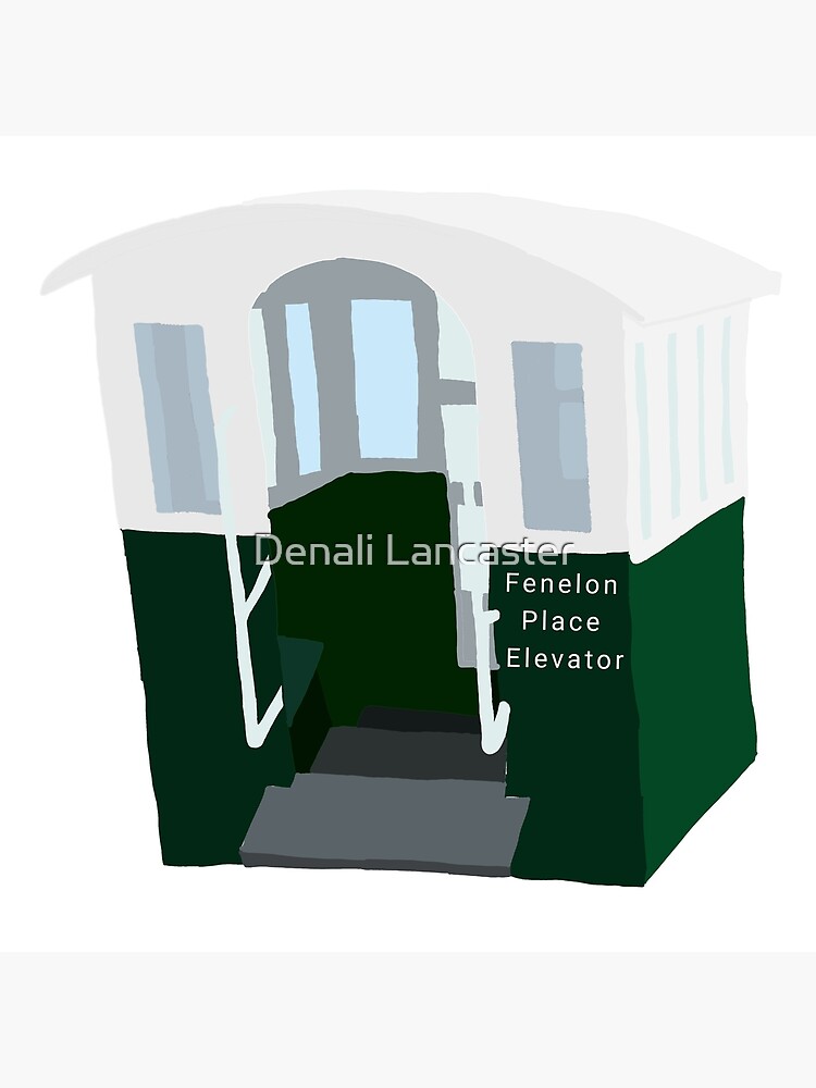 "Fenelon Place Elevator updated" Poster for Sale by nalirose Redbubble