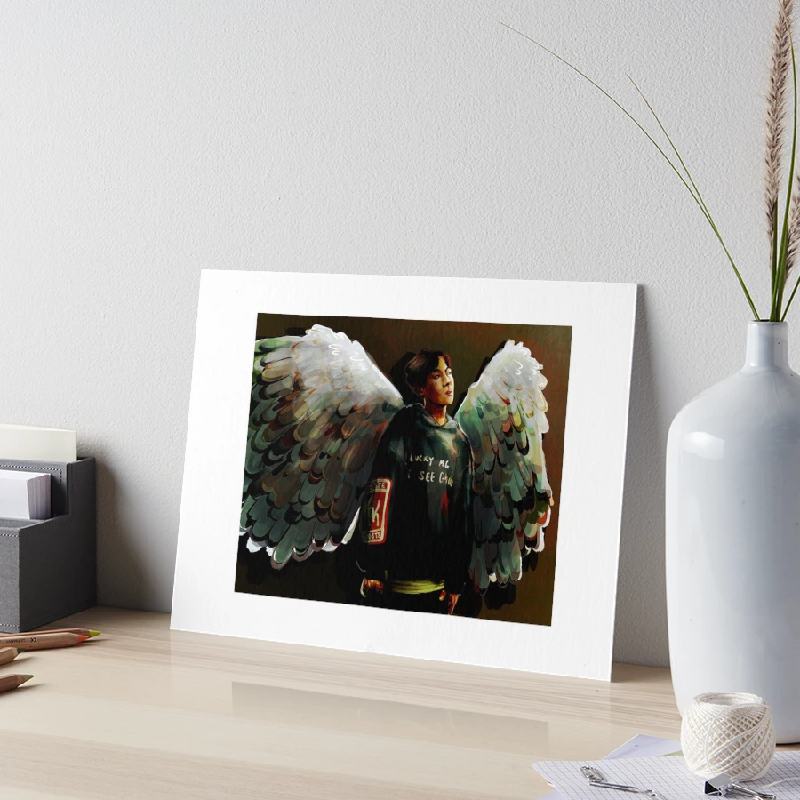 BTS Jhope Wings Digital Painting