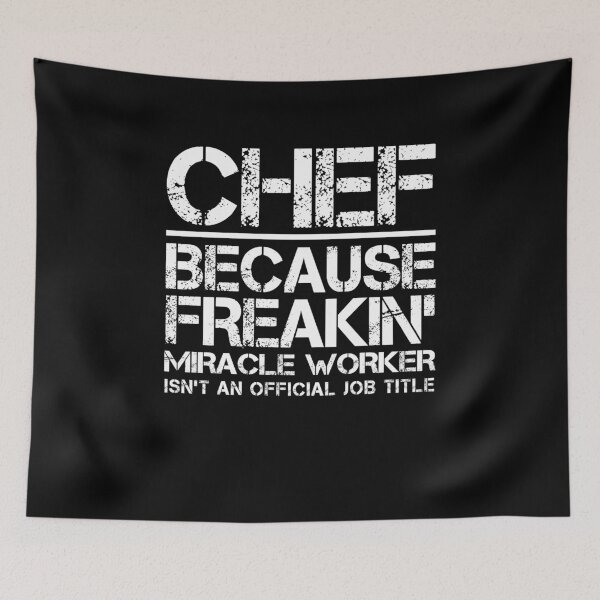 Item preview, Chef Miracle Worker designed and sold by clickmostro.