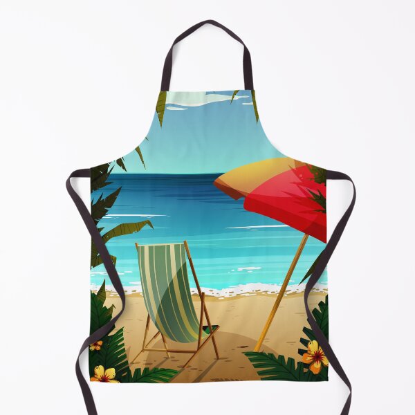 Item preview, Summer Vacation Tropical Beach Paradise designed and sold by Vector Scout Lab.