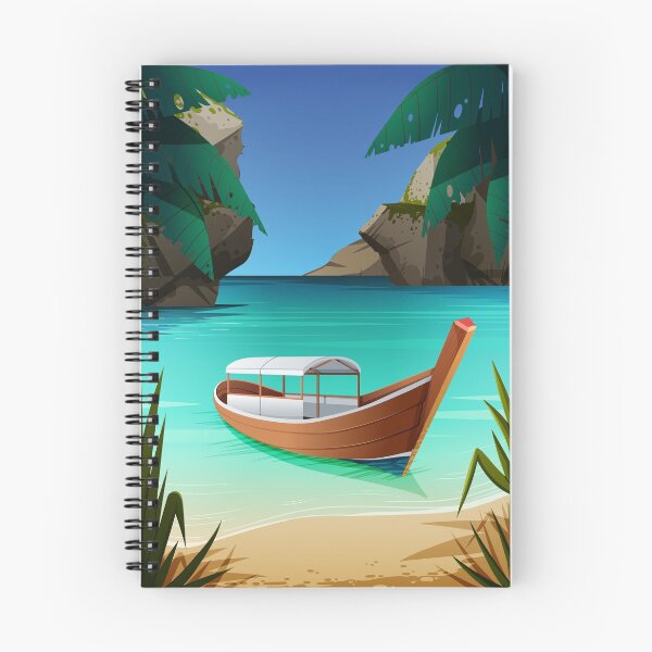 Item preview, Summer Vacation Tropical Beach Paradise designed and sold by Vector Scout Lab.