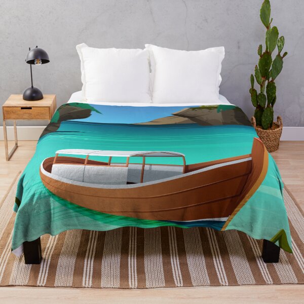 Item preview, Summer Vacation Tropical Beach Paradise designed and sold by Vector Scout Lab.