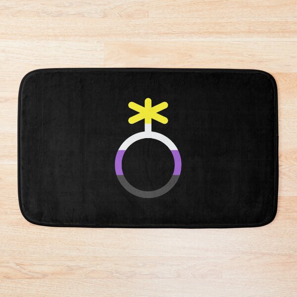Item preview, Nonbinary Symbol. Non Binary Flag. Subtle Nonbinary Pride designed and sold by Subtle Pride Shop.