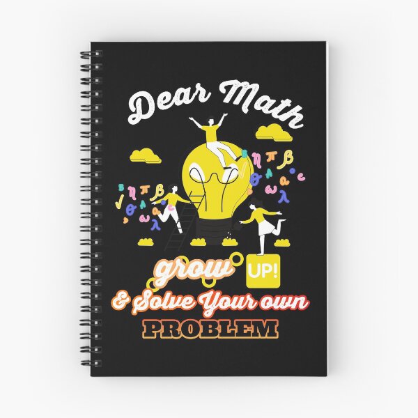 Item preview, Dear Math Grow Up And Solve Your Own Problem designed and sold by Machimtoro.