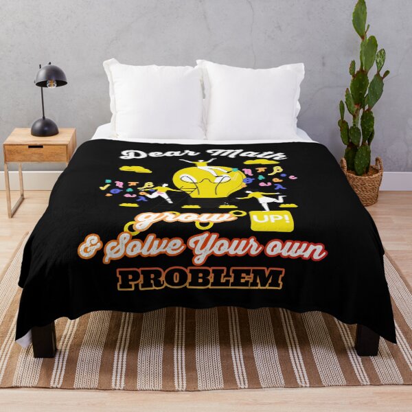 Item preview, Dear Math Grow Up And Solve Your Own Problem designed and sold by Machimtoro.