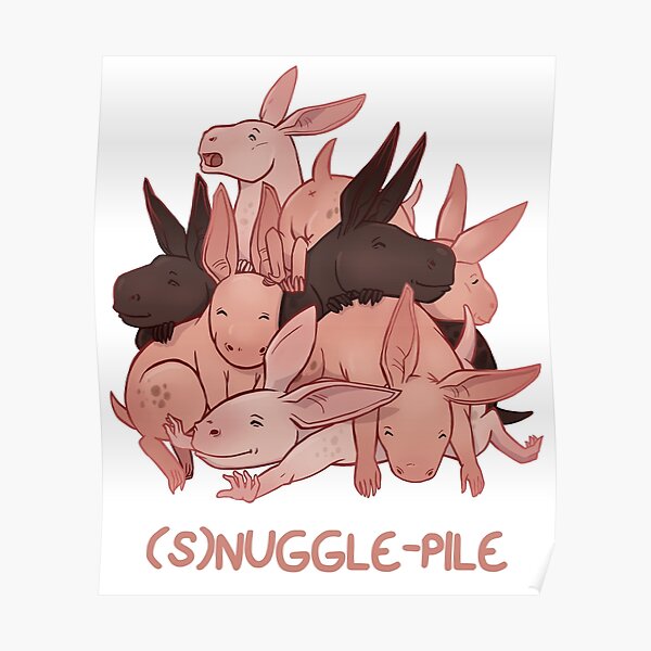 Nug Hugs - (S)Nuggle Pile Poster