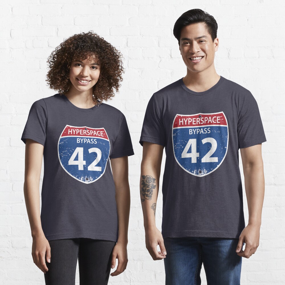 Hyperspace Bypass 42 Essential T-Shirt