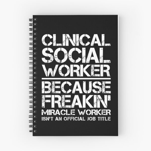 Item preview, Clinical Social Worker Miracle Worker designed and sold by clickmostro.