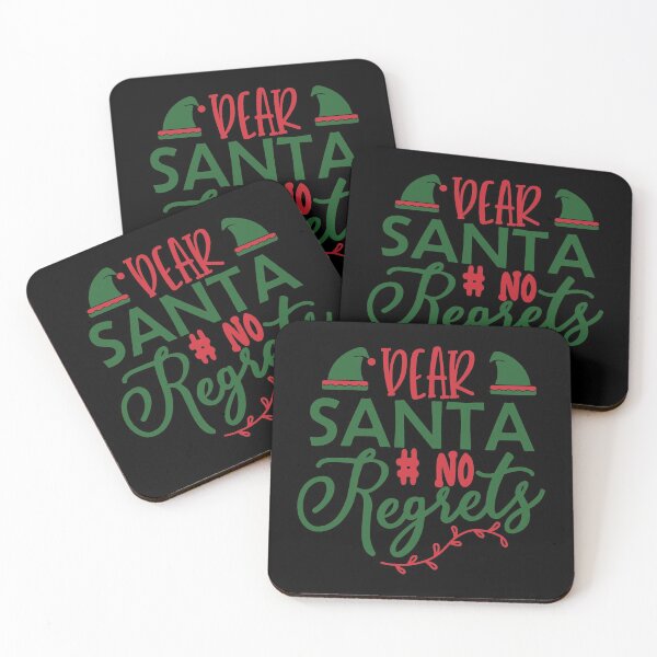 Item preview, Christmas Eve Merry Christmas Xmas- Dear Santa No regrets designed and sold by HDPrinting.