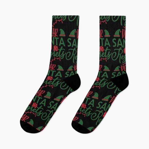 Item preview, Christmas Eve Merry Christmas Xmas- Dear Santa No regrets designed and sold by HDPrinting.