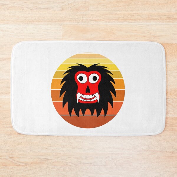 Item preview, Halloween Maha Sona Retro Orange Face designed and sold by PodiShawna.