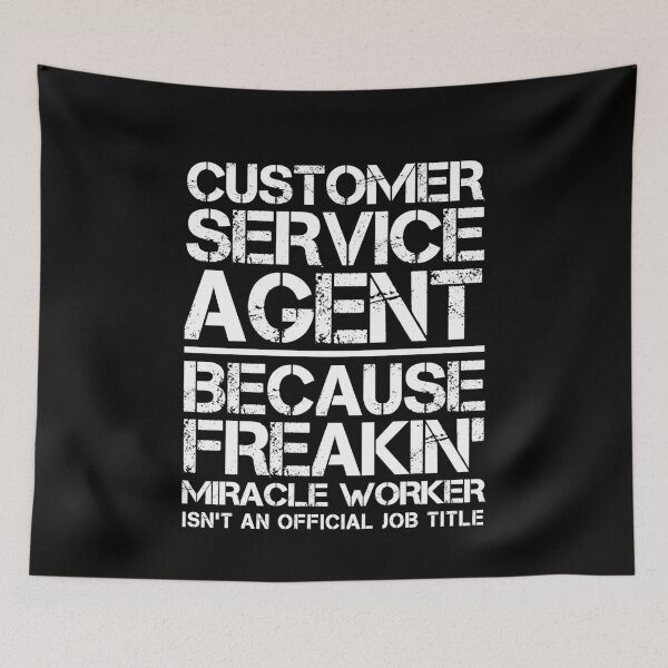 Item preview, Customer Service Agent Miracle Worker designed and sold by clickmostro.