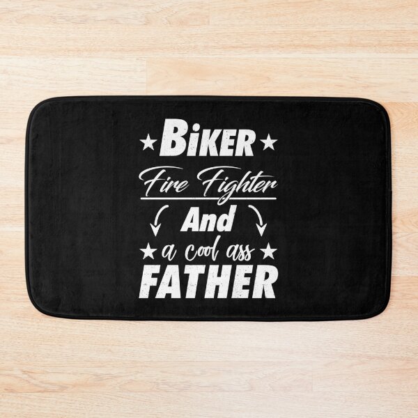 Item preview, Biker Fire Fighter Father designed and sold by StarsForgers.