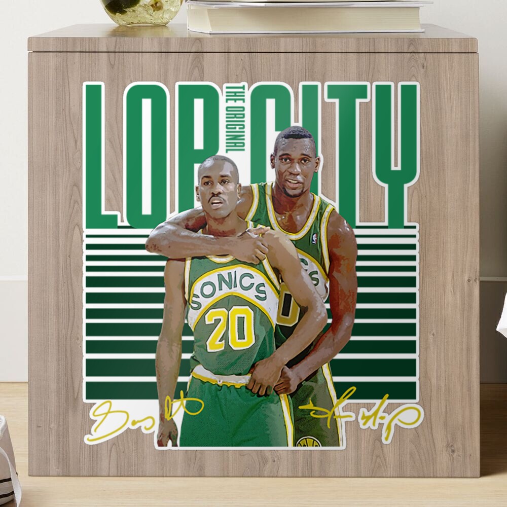 Mitchell & Ness - Slap Sticker Swingman Gary Payton Seattle Superso