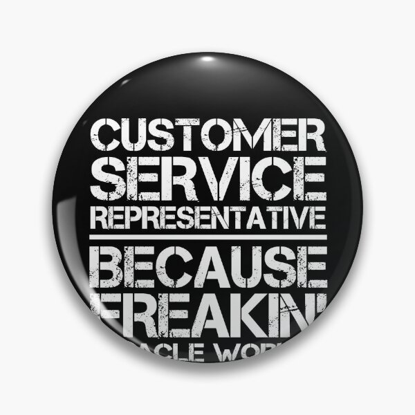 Item preview, Customer Service Representative Miracle Worker, Customer Service Rep Miracle Worker designed and sold by clickmostro.
