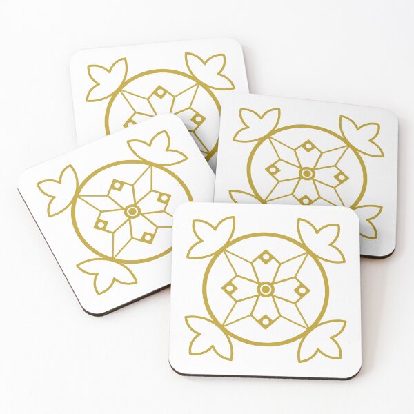 Item preview, Moroccan Tile Patterns 2 Gold designed and sold by kyds.