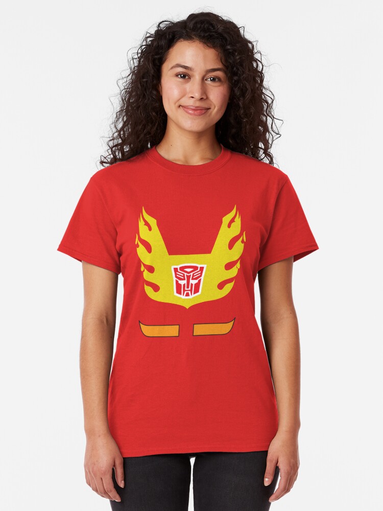 transformers hot rod t shirt