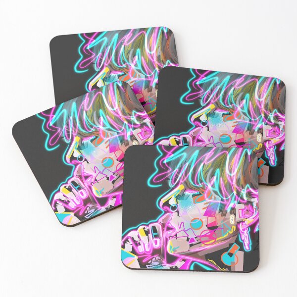 Item preview, Neon BTS V Digital Painting designed and sold by csketchbook.