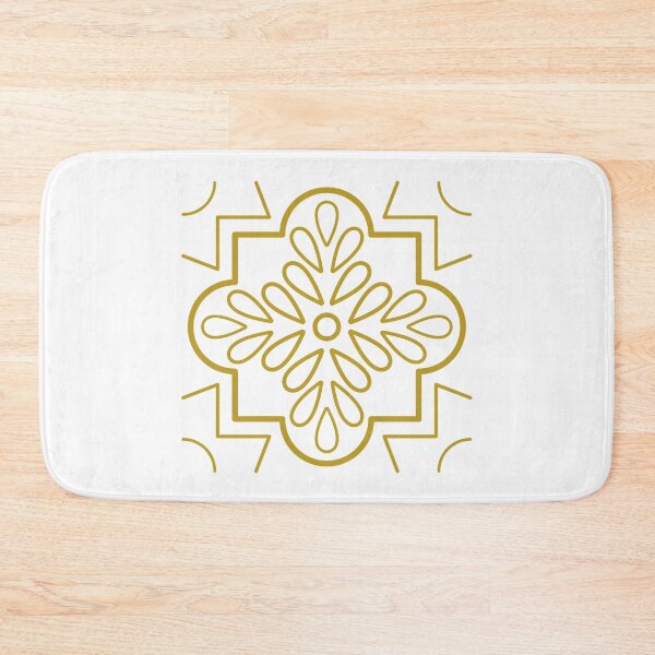 Item preview, Moroccan Tile Patterns 3 Gold designed and sold by kyds.