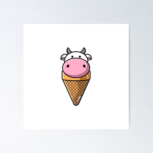 Pósters: Vacas Animadas Kawaii