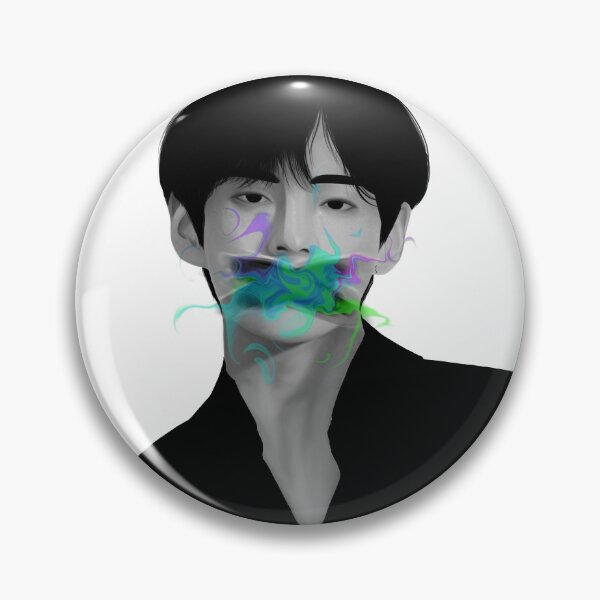 Artikelvorschau, BTS V Digitale Porträtmalerei entworfen und verkauft von csketchbook.