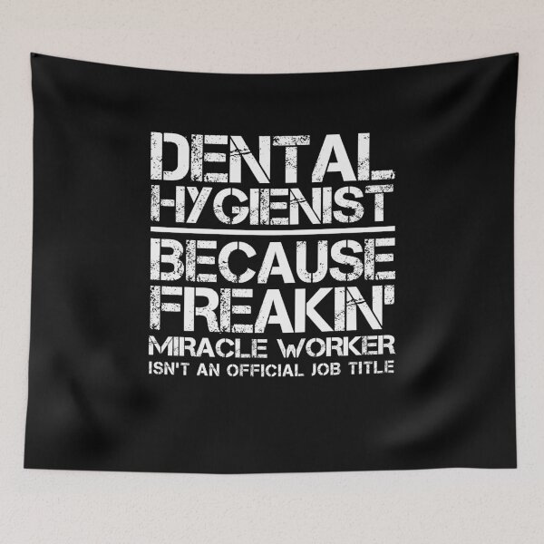 Item preview, Dental Hygienist Miracle Worker designed and sold by clickmostro.