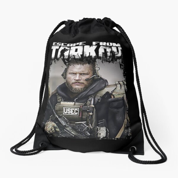 Escape From Tarkov Drawstring Bags Redbubble
