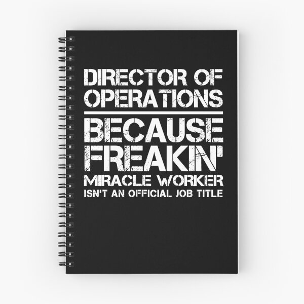 Item preview, Director Of Operations Miracle Worker designed and sold by clickmostro.
