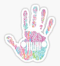 Lily Pulitzer inspired JEEP WAVE Sticker