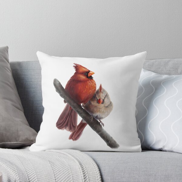 Item preview, For The Love Of Birds - Red Cardinals designed and sold by DrawingsByDay.