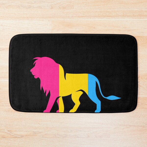 Item preview, Lion Pansexual Pride Flag. Pansexual Pride designed and sold by Subtle Pride Shop.