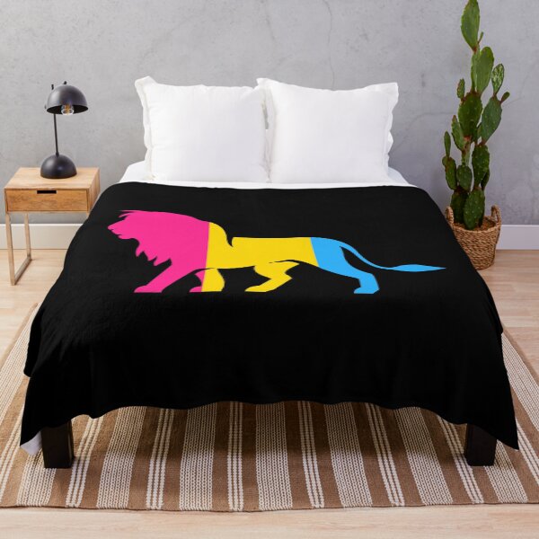 Item preview, Lion Pansexual Pride Flag. Pansexual Pride designed and sold by Subtle Pride Shop.
