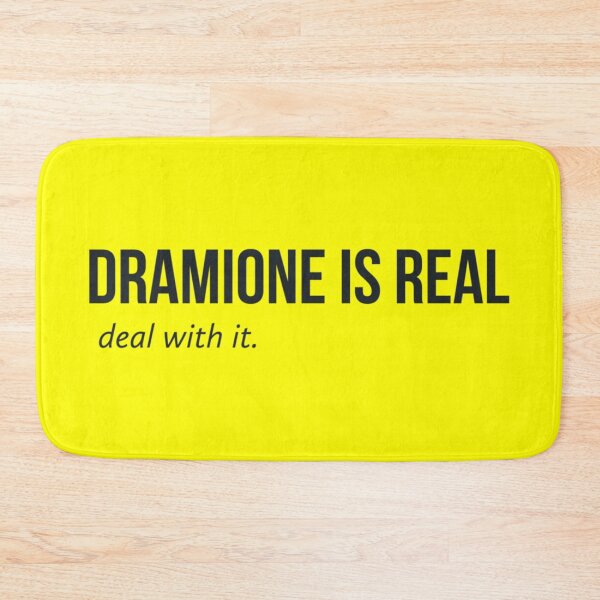 Item preview, Dramione is real, deal with it designed and sold by PhilosHedras.