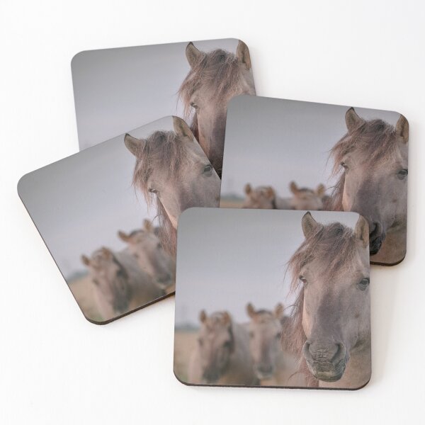 Item preview, Wild Konik Ponies Horses Standing Together designed and sold by Richard Howell Photography.