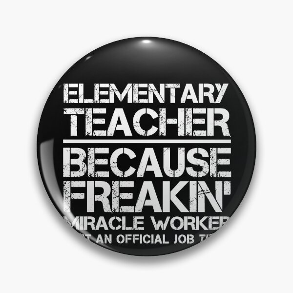Item preview, Elementary Teacher Miracle Worker designed and sold by clickmostro.