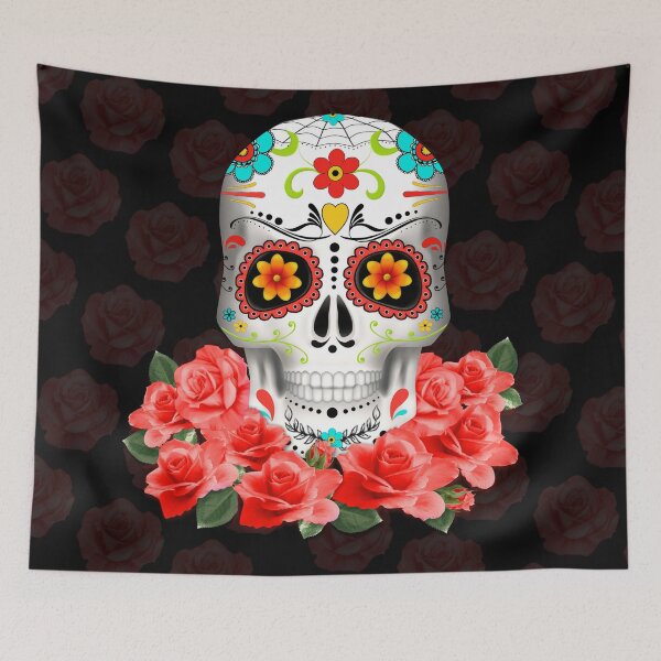 Item preview, Sugar Skull Colour Mask designed and sold by FireGirlinOz.
