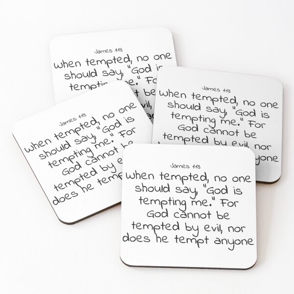 Item preview, Bible verse: James 1:13 designed and sold by john-3-16.