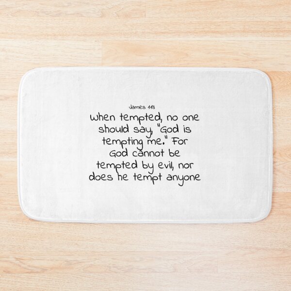 Item preview, Bible verse: James 1:13 designed and sold by john-3-16.