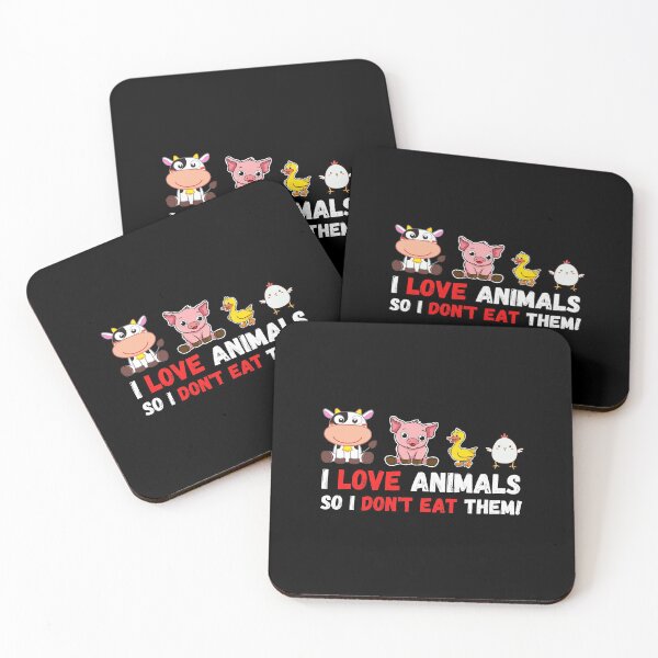Item preview, I LOVE ANIMALS SO I DON'T EAT THEM! designed and sold by TThousand.