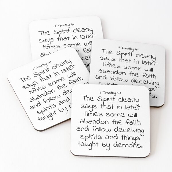 Item preview, Bible verse: 1 Timothy 4:1 designed and sold by john-3-16.