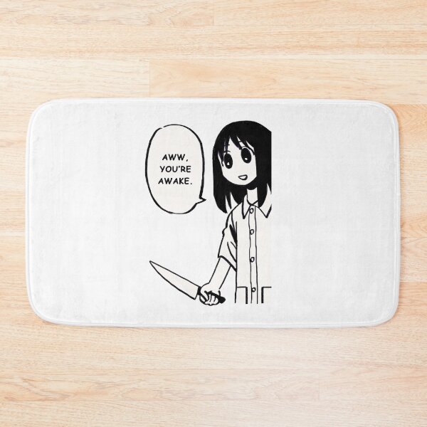 Item preview, I redraw knife osaka manga panel / aww you're awake / funny azumanga daioh designed and sold by RansRoom.