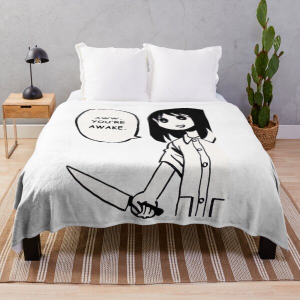 Item preview, I redraw knife osaka manga panel / aww you're awake / funny azumanga daioh designed and sold by RansRoom.