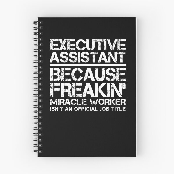 Artikelvorschau, Executive Administrative Assistant Miracle Worker entworfen und verkauft von clickmostro.