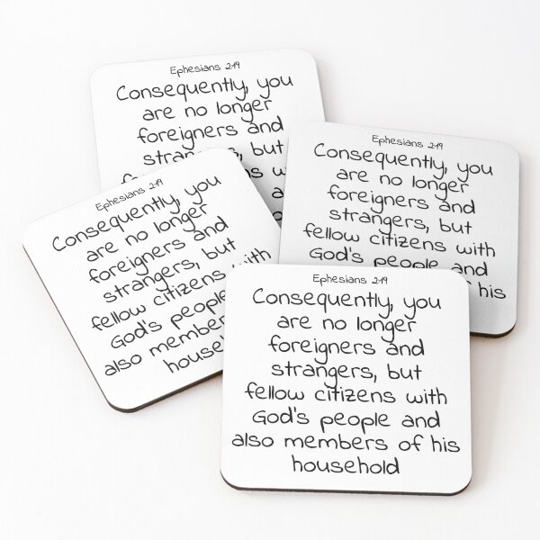 Item preview, Bible verse: Ephesians 2:19 designed and sold by john-3-16.